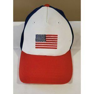 Mad Love American Flag Ball Cap, NWT, Adjustable, 4th of July Party, USA